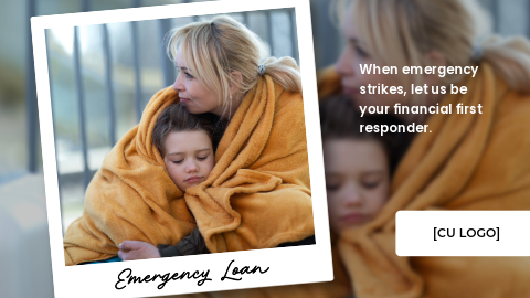 A woman embraces her daughter who looks sad. They are wrapped in a blanket and the mom looks hopeful.